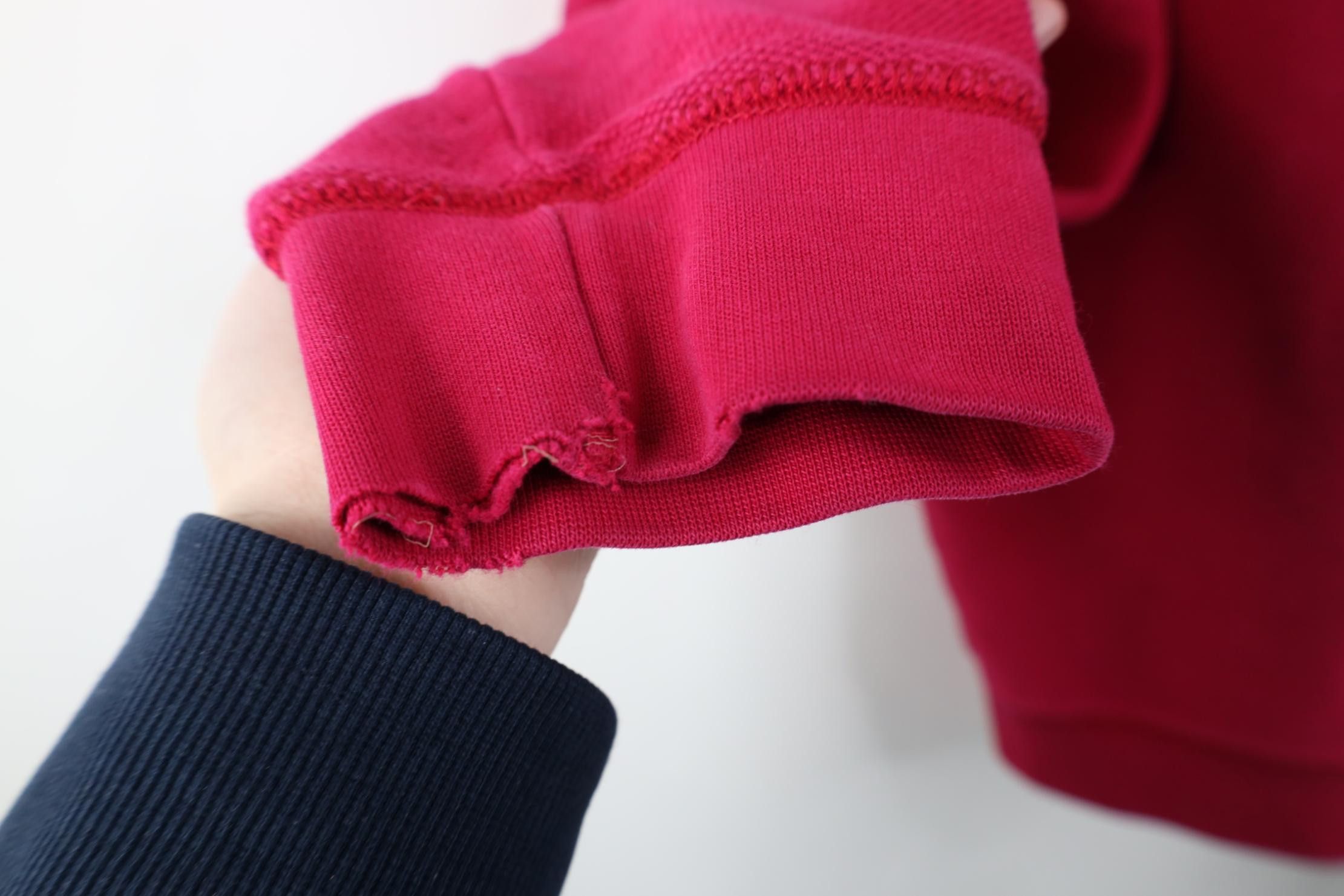 Lands' End Vintage 90s Lands End Thermal Knit Crewneck Sweater Pink Size US M / EU 48-50 / 2 - 9 Thumbnail