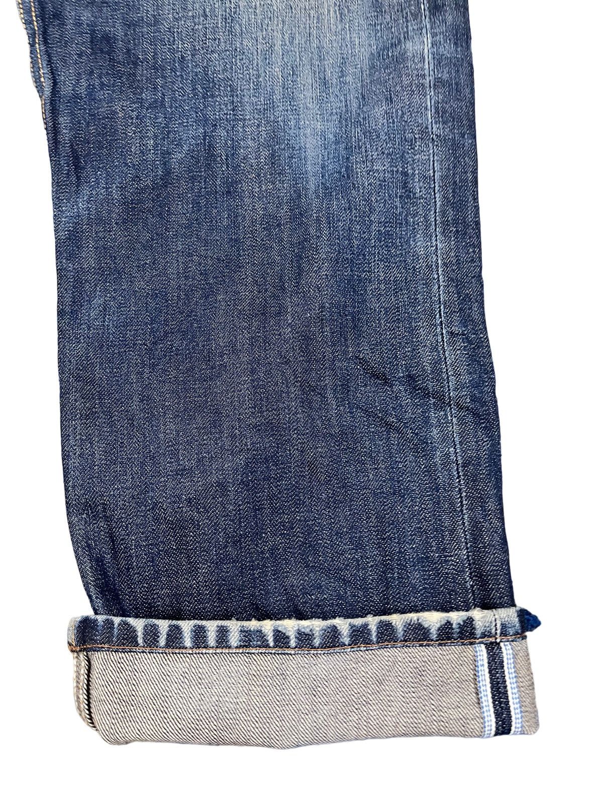 Adidas Vintage Adidas Flower Baggy Selvedge Denim Size US 33 - 5 Thumbnail