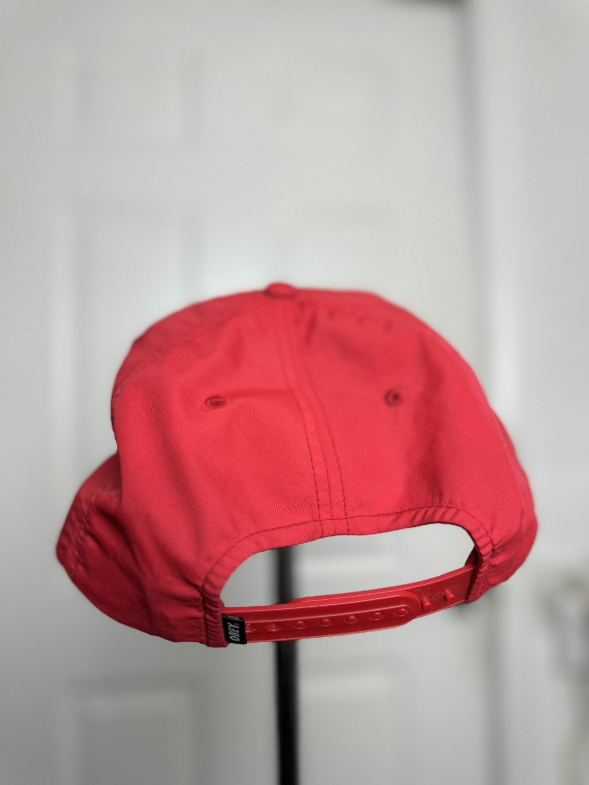 Obey Obey Propaganda Red 5-Panel Cap - Rare Sample Size ONE SIZE - 3 Thumbnail