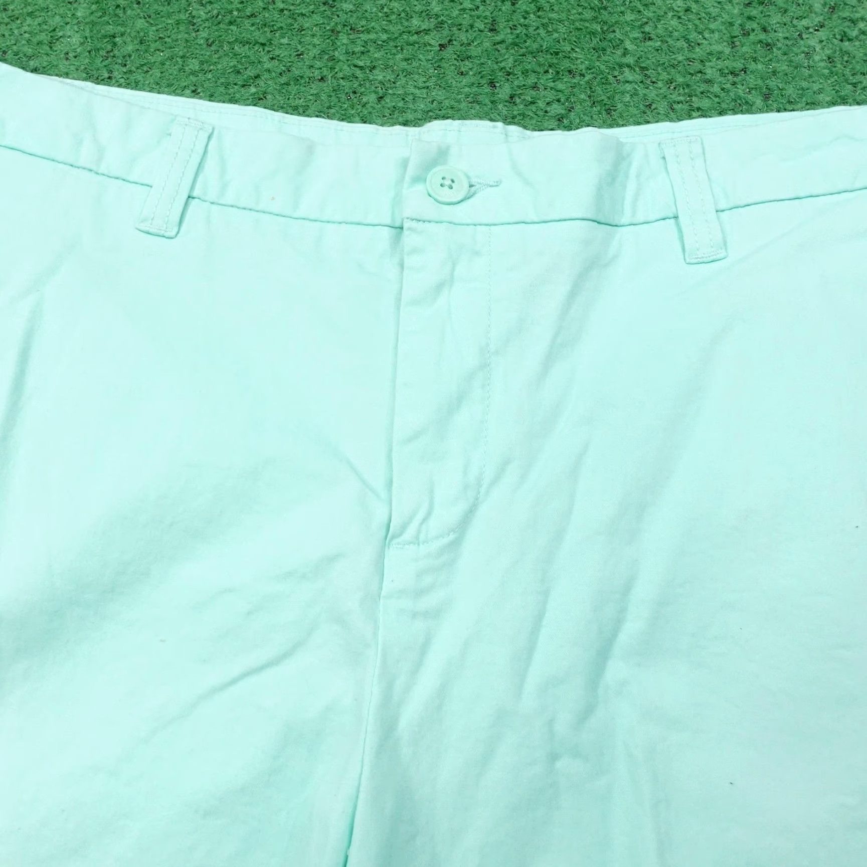 Vintage Magellan Outdoors Shorts Womens 16 Green Chino Stretch Twill Casual 38x4.5 Size 38" / US 16 / IT 52 - 2 Thumbnail