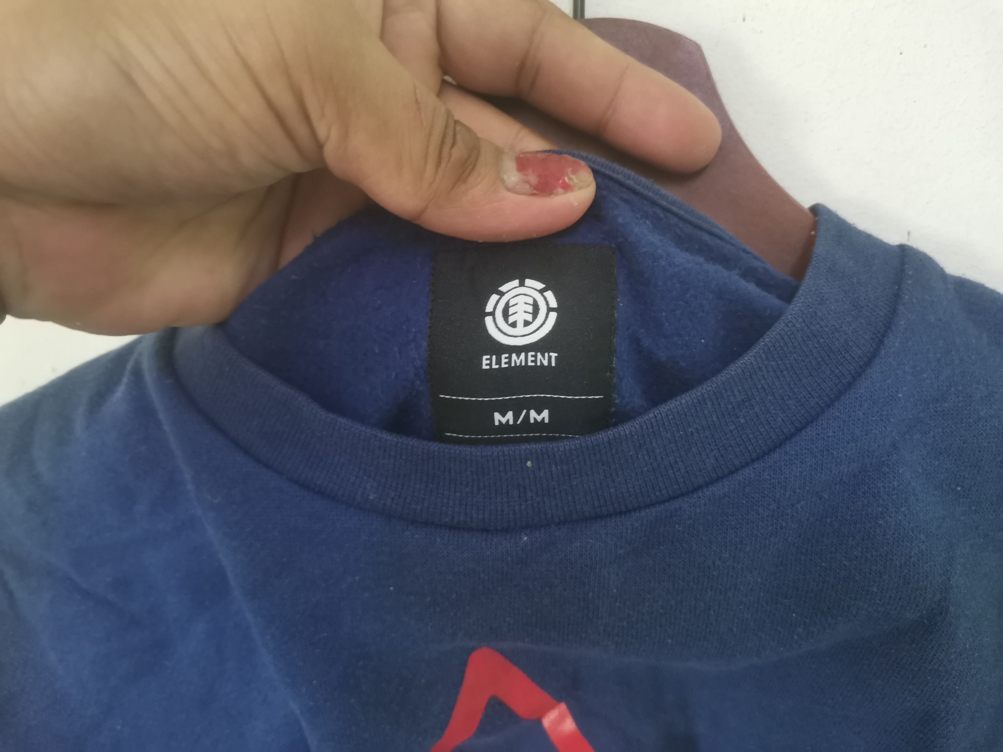 Element × Vintage Rare element sweatshirt blue colour Size US M / EU 48-50 / 2 - 4 Thumbnail