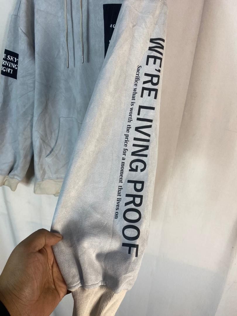 Japanese Brand Unisex 🔥Rings printed hoodie pullover Size US L / EU 52-54 / 3 - 3 Thumbnail