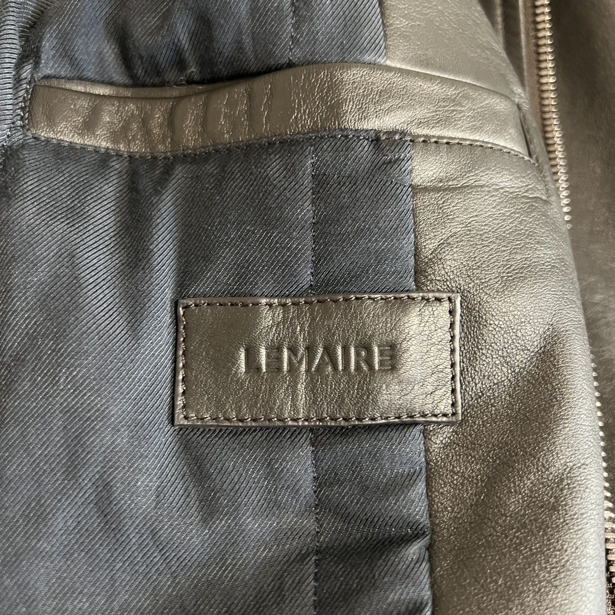 Lemaire Lemaire FW24 Quilted Leather Shearling Blouson Size US M / EU 48-50 / 2 - 5 Thumbnail