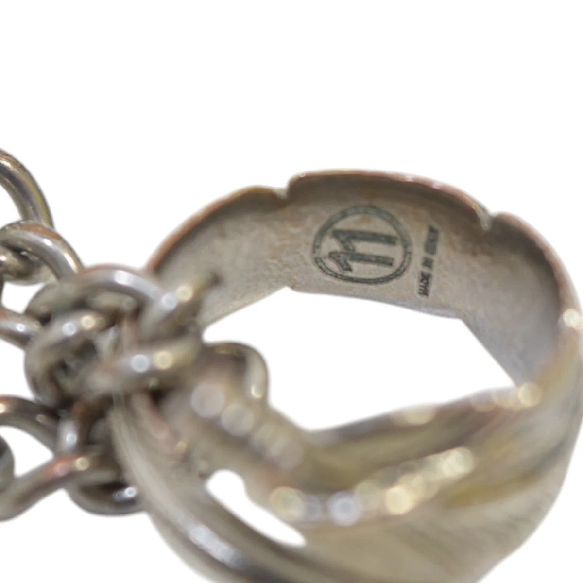 Maison Margiela SS07 Artisanal Feather Ring Necklace Size ONE SIZE - 5 Thumbnail