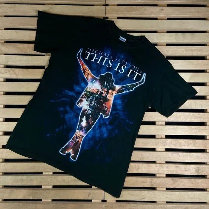 Michael Jackson Mens Vintage T Shirt Michael Jacksons This Is IT Size M Size US M / EU 48-50 / 2 - 1 Thumbnail