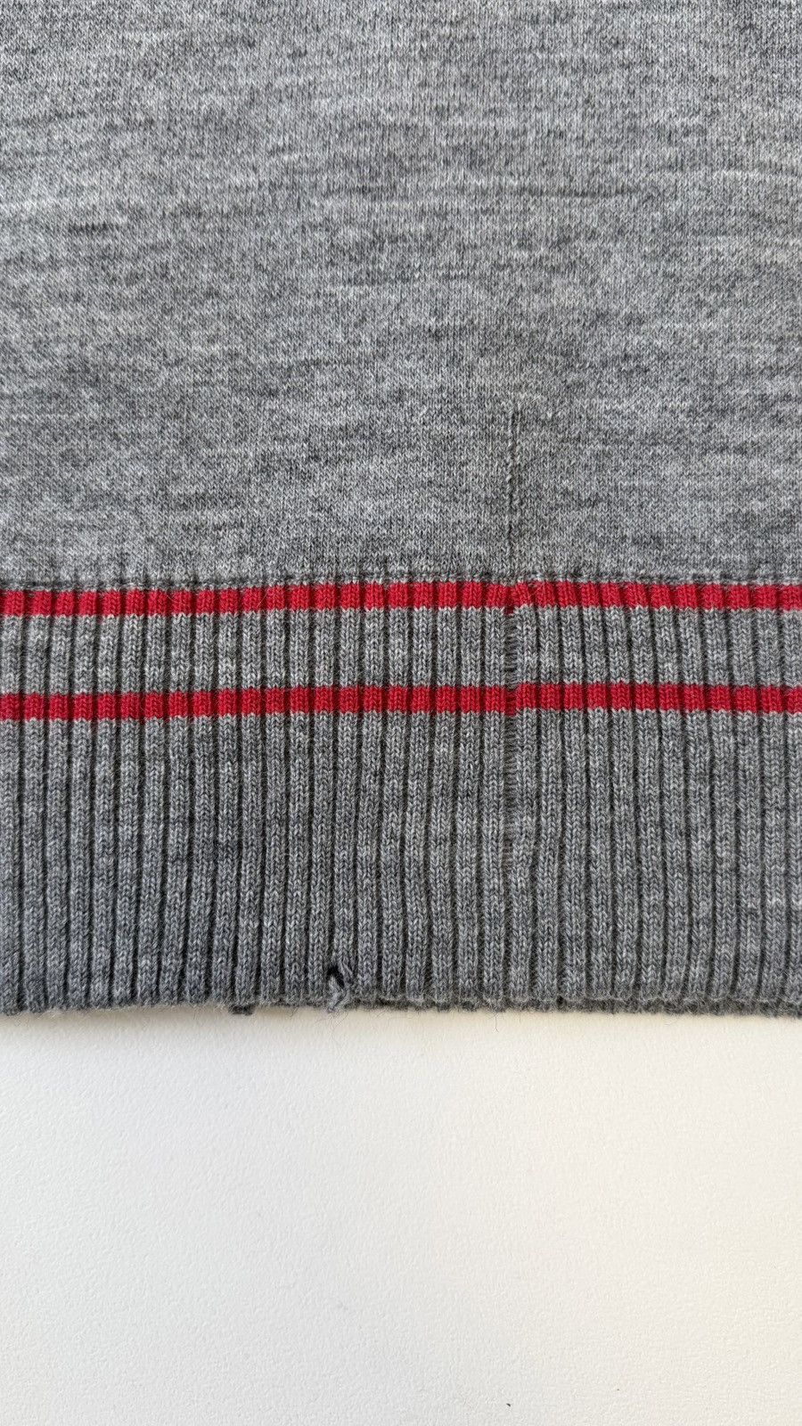 Maison Margiela A/W 20 ‘Distressed’ College Knit Sweater Size US XXL / EU 58 / 5 - 10 Thumbnail