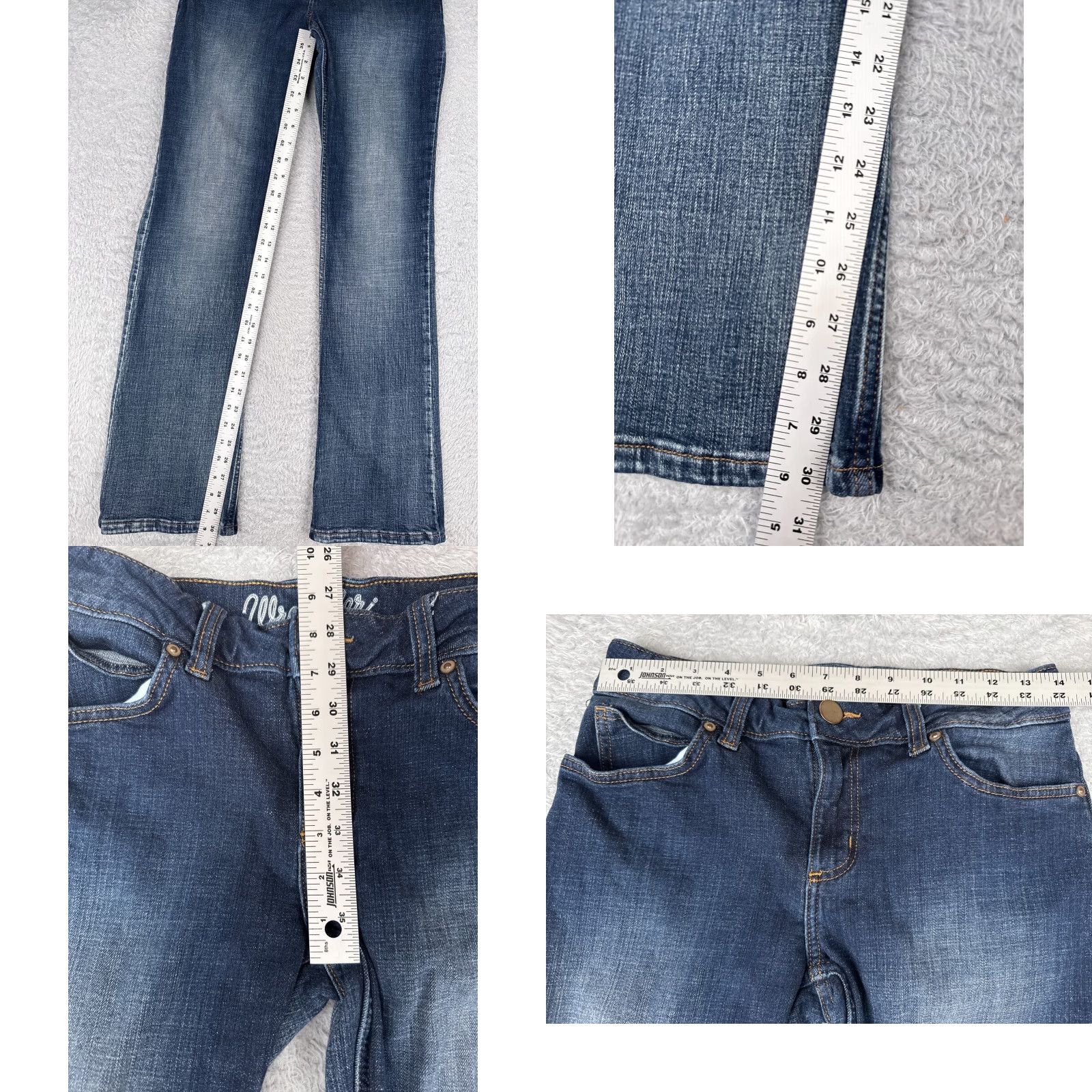 Wrangler Wrangler Women’s Jeans Bootcut Denim Cotton Stretch 28x30 Blue Vintage-Inspired Western Size 28" / US 6 / IT 42 - 8 Thumbnail