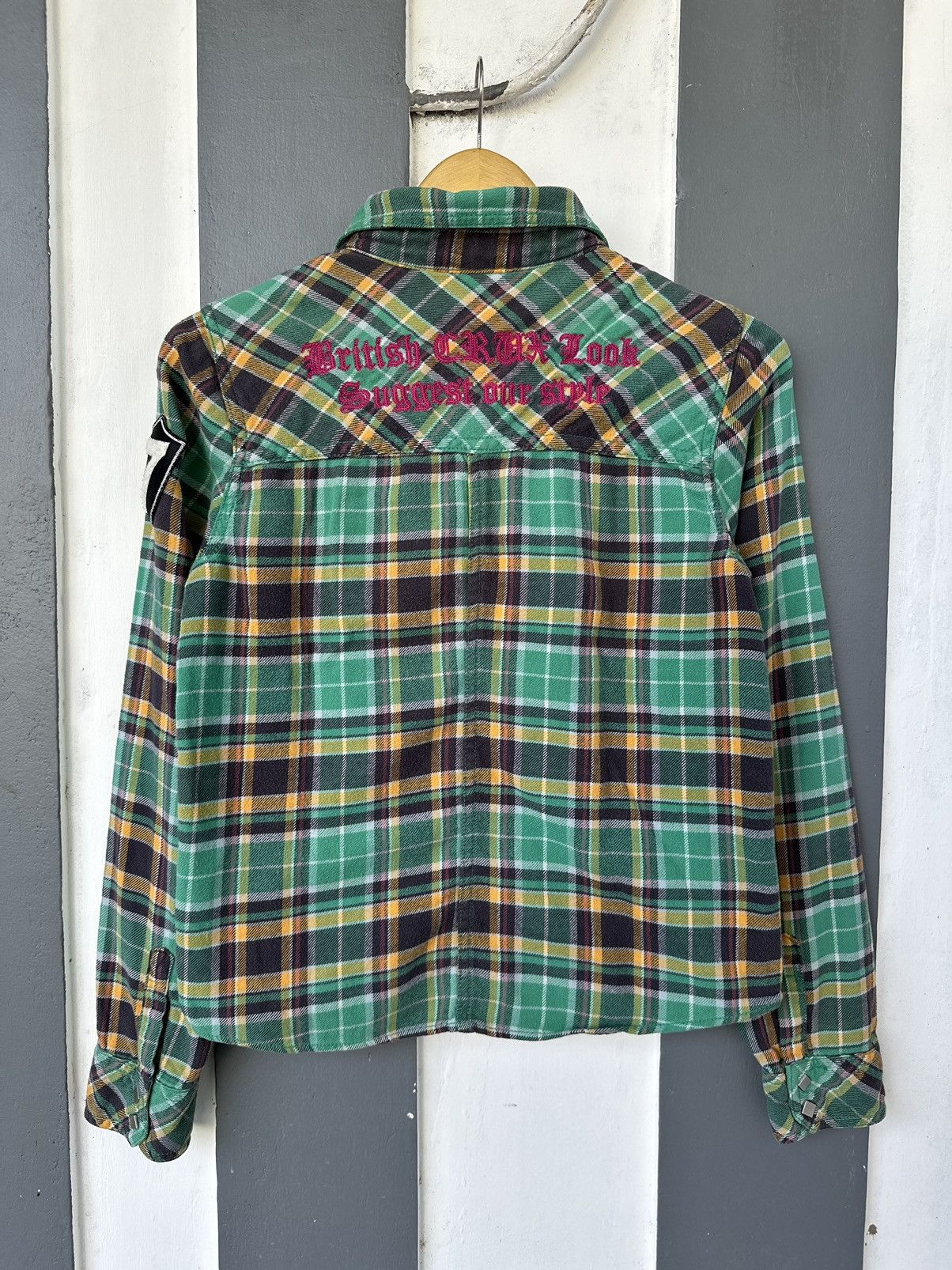 Hysteric Glamour STUDED BRITISH CRUX POEM SHIRT IF6WAS9 PUNK STYLE Size US S / EU 44-46 / 1 - 3 Thumbnail