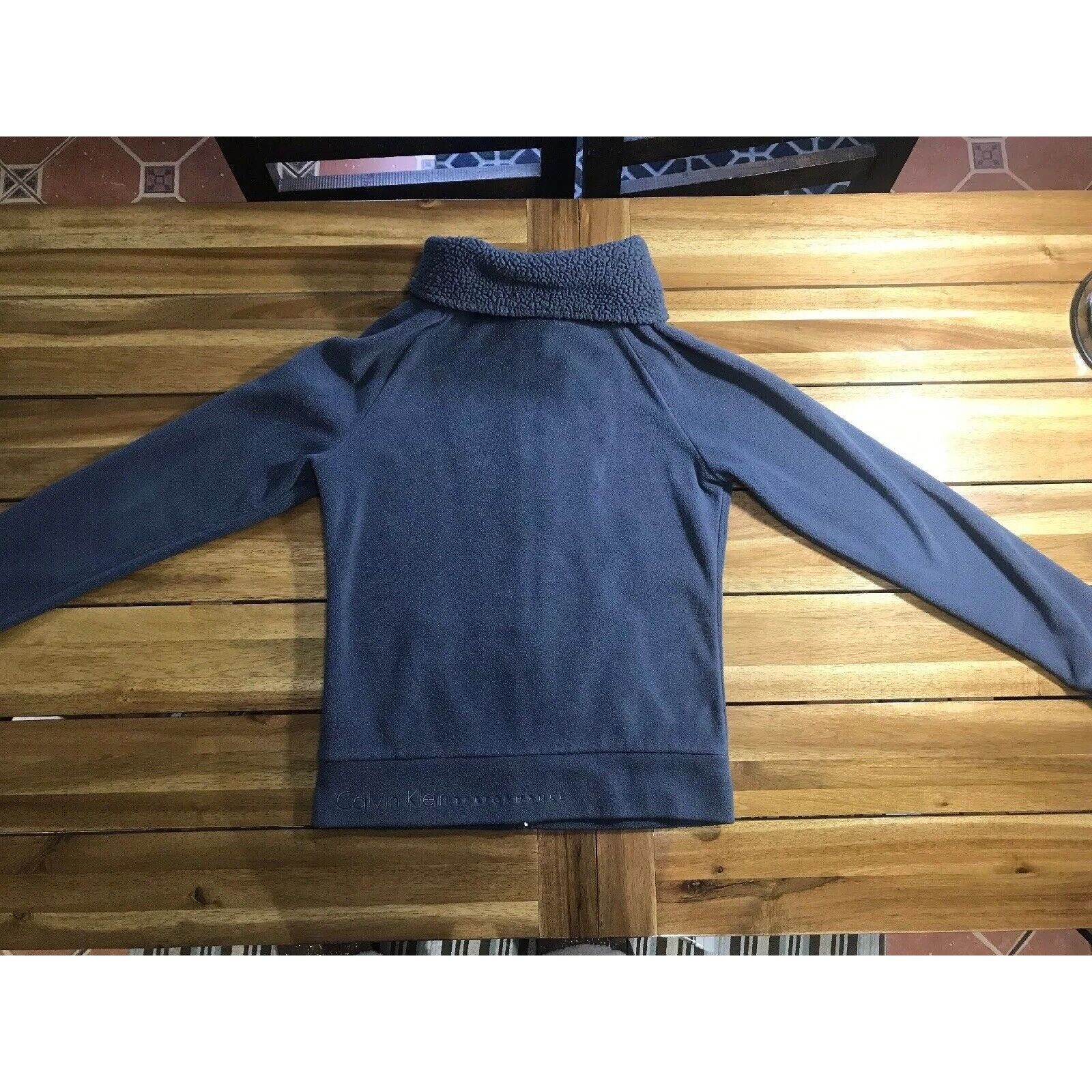 Calvin Klein Calvin Klein Performance Quick Dry Gray Fleece Jacket Woman’ Size XS / US 0-2 / IT 36-38 - 4 Thumbnail