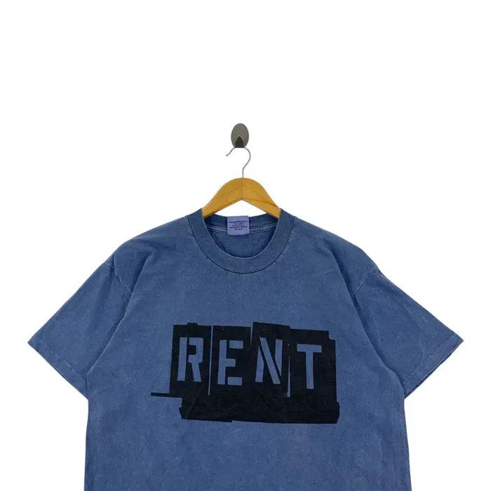 Anvil Vintage RENT JONATHAN LARSON Rock Musical Tee Shirt Size US M / EU 48-50 / 2 - 2 Thumbnail