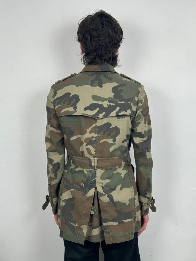 Daniele Alessandrini 2010s Daniele Alessandrini Camo Trench Coat Size US M / EU 48-50 / 2 - 3 Thumbnail