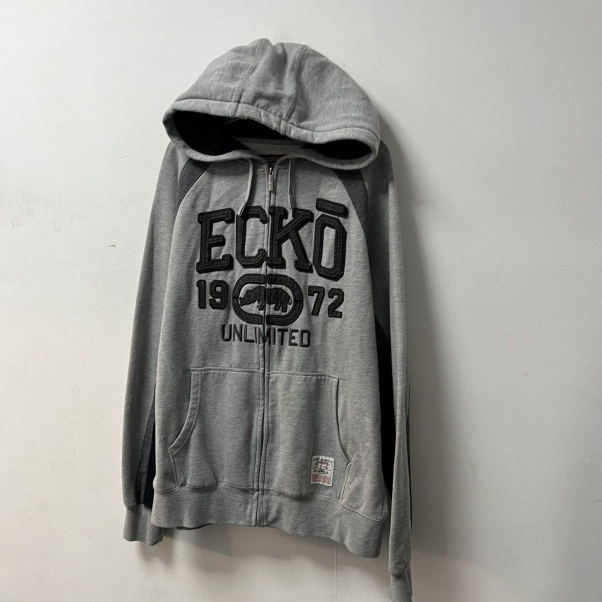 Ecko Unltd. Ecko unltd Zip Hoodie Big Logo Sweatshirt Size US XL / EU 56 / 4 - 7 Thumbnail
