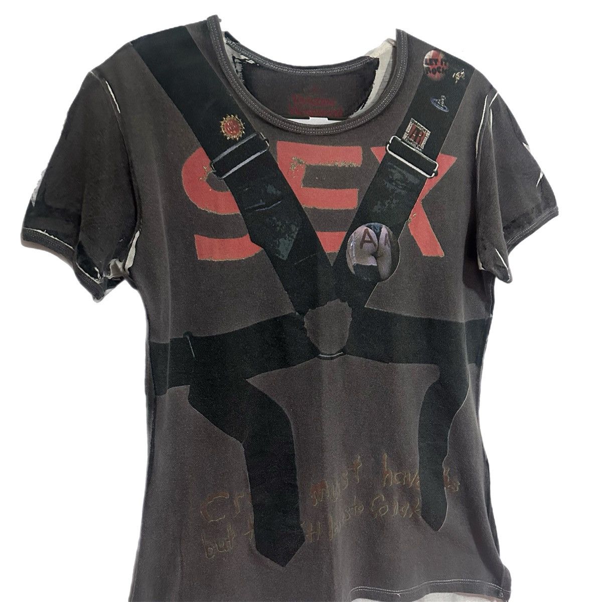 Vivienne Westwood Vintage Sz L Vivienne Westwood Original Sex Harness T-Shirt Size L / US 10 / IT 46 - 3 Thumbnail
