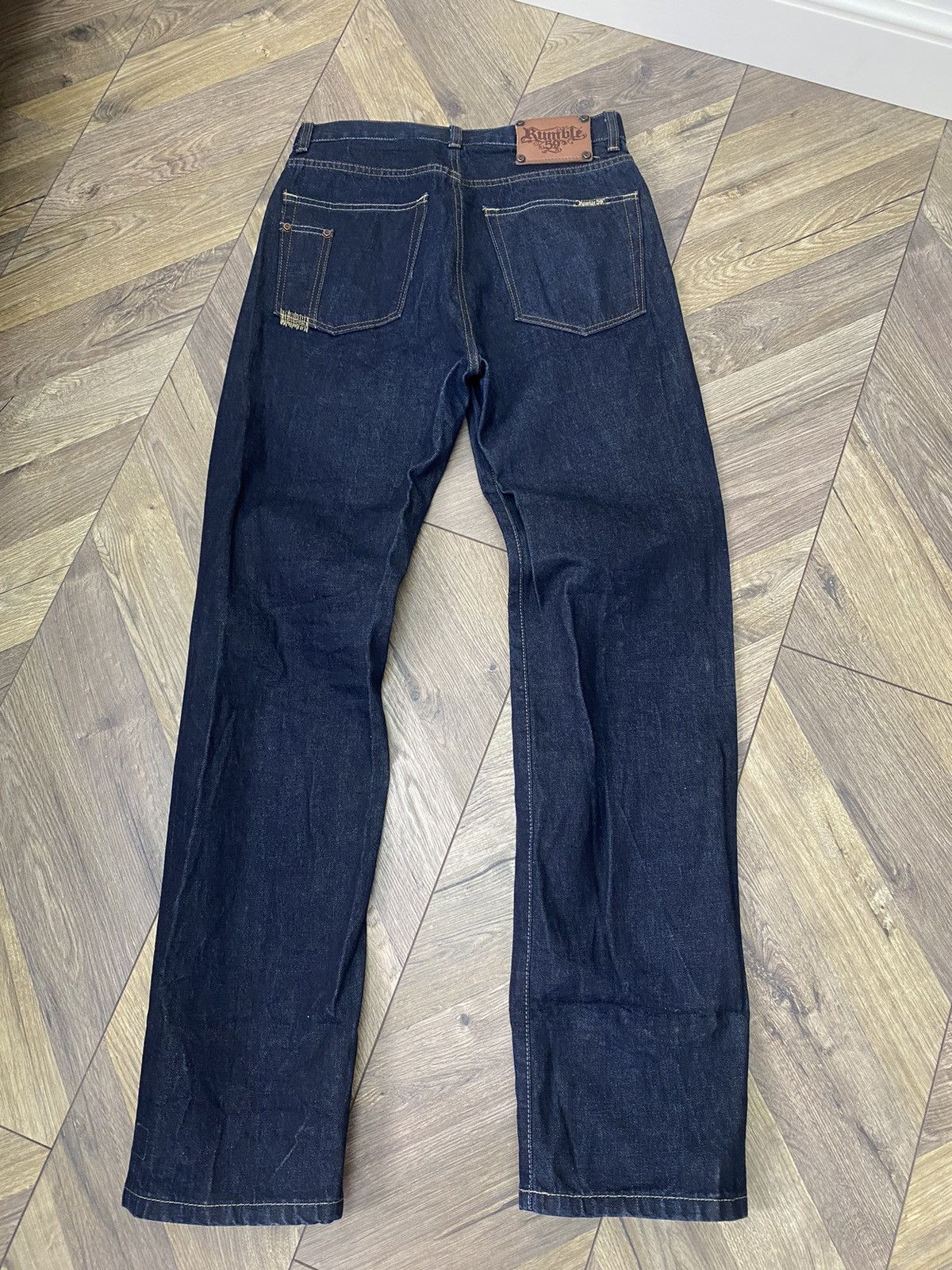 Designer × Vintage Vintage Rumble 59 Denim pants Size US 32 / EU 48 - 9 Thumbnail