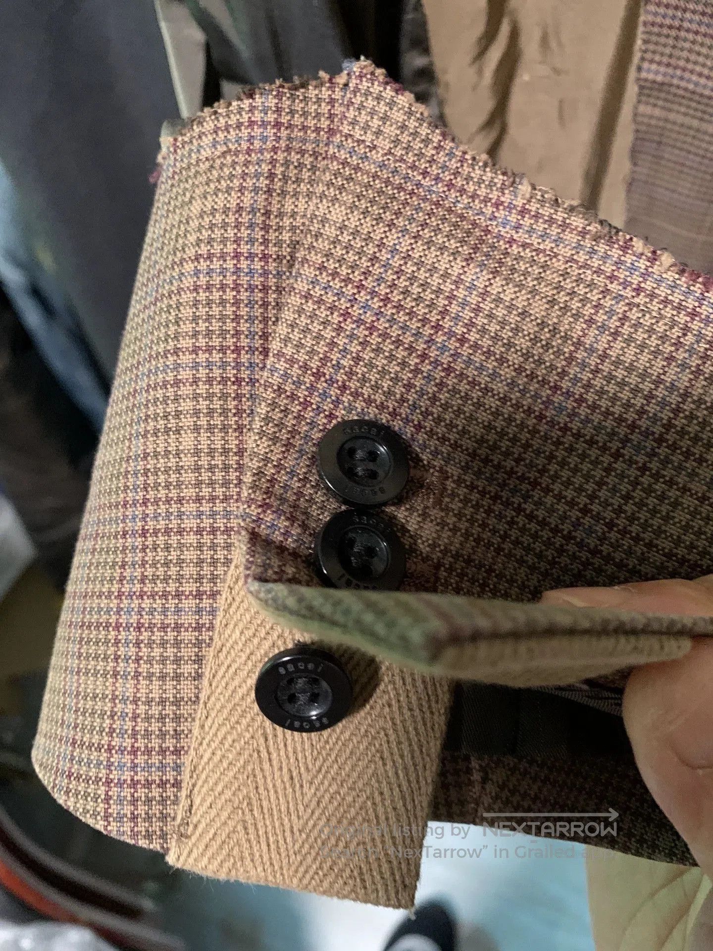 Sacai sacai classic men's patchwork blazer. Size US M / EU 48-50 / 2 - 5 Thumbnail