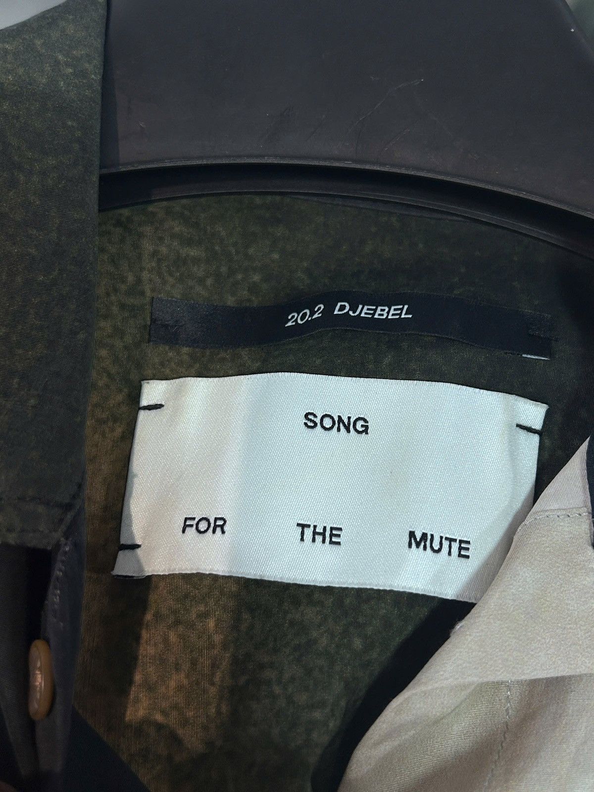 Song For The Mute SONG FOR THE MUTE OVERSIZE SHIRT Size US S / EU 44-46 / 1 - 3 Thumbnail