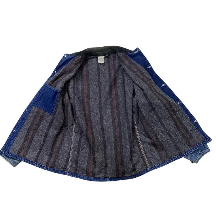 Carhartt Vintage Carhartt linen blanket denim chore jacket Size US L / EU 52-54 / 3 - 2 Thumbnail