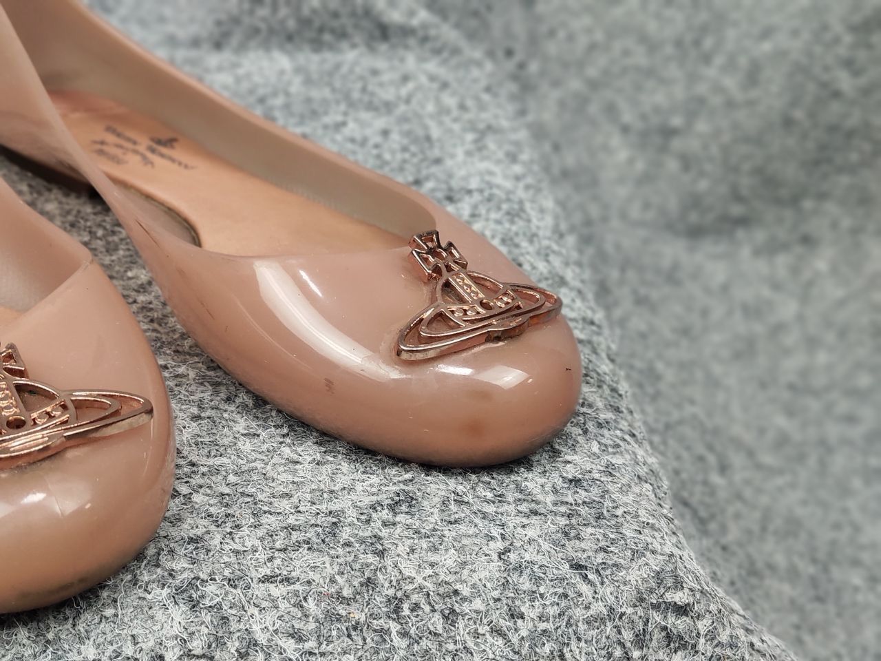 Vivienne Westwood Vivienne Westwood Anglomania Melissa Flats Logo Shoes Size US 6 / IT 36 - 11 Thumbnail