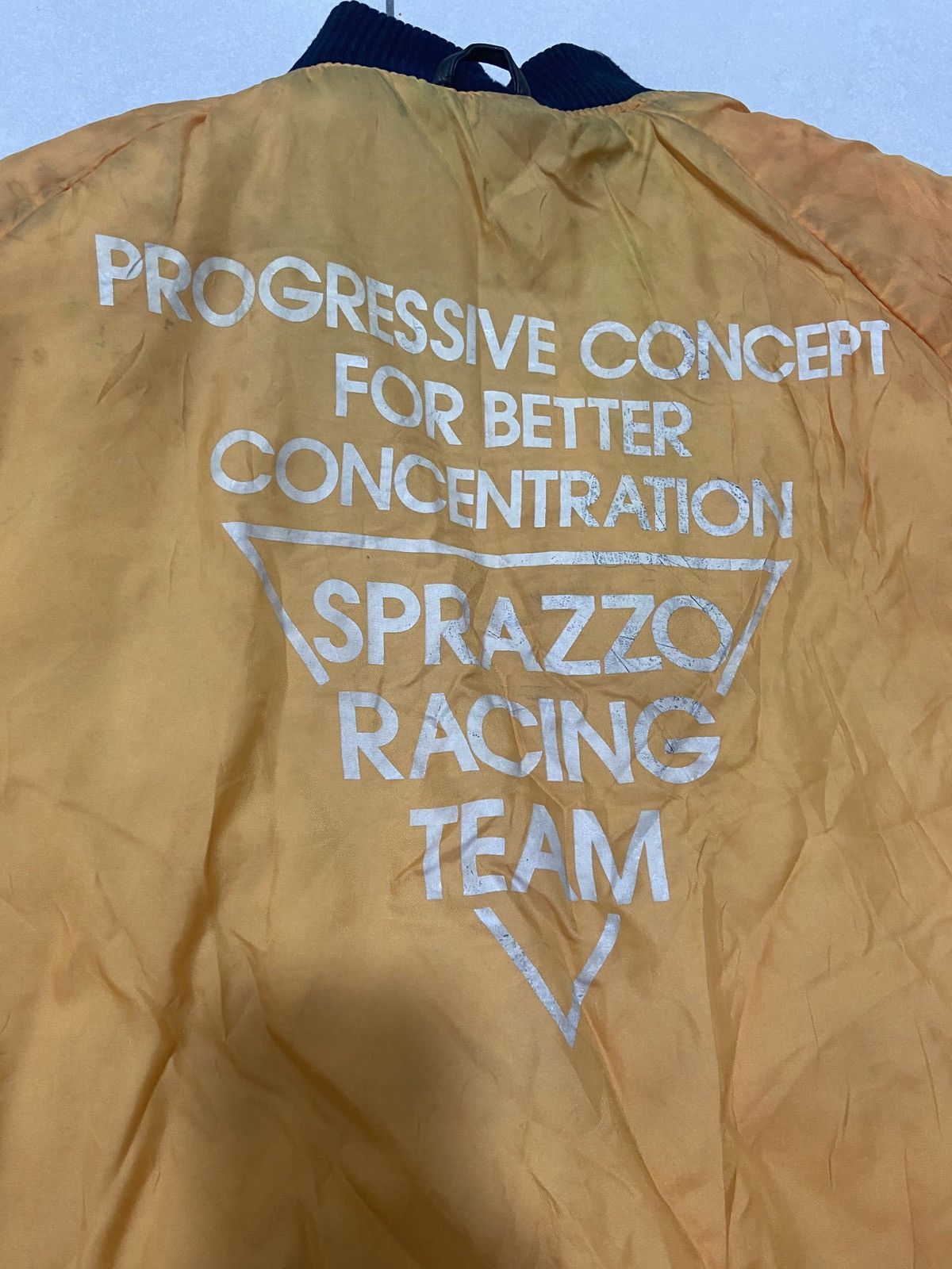 Vintage Sprazzo racing team vintage leather jacket Size US L / EU 52-54 / 3 - 13 Thumbnail