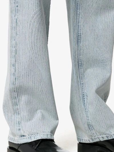 Y/Project Y/PROJECT Striped Wide-leg Jeans In White Size S Size US 30 / EU 46 - 2 Thumbnail