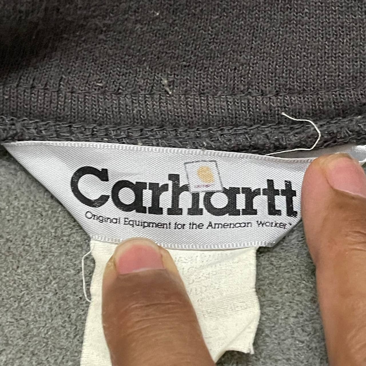 Carhartt Vintage Carhartt Sweater Zipper Jacket Size US L / EU 52-54 / 3 - 9 Thumbnail