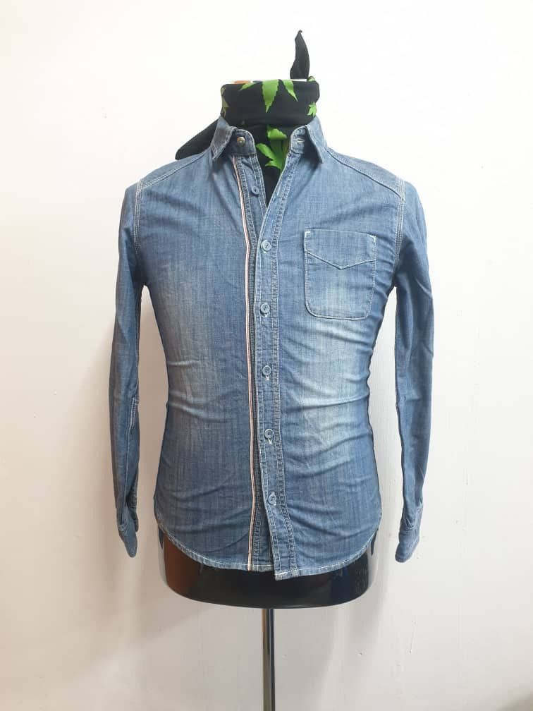 Japanese Brand Simplicite plus salvedge design chambray shirt Size US M / EU 48-50 / 2 - 1 Thumbnail