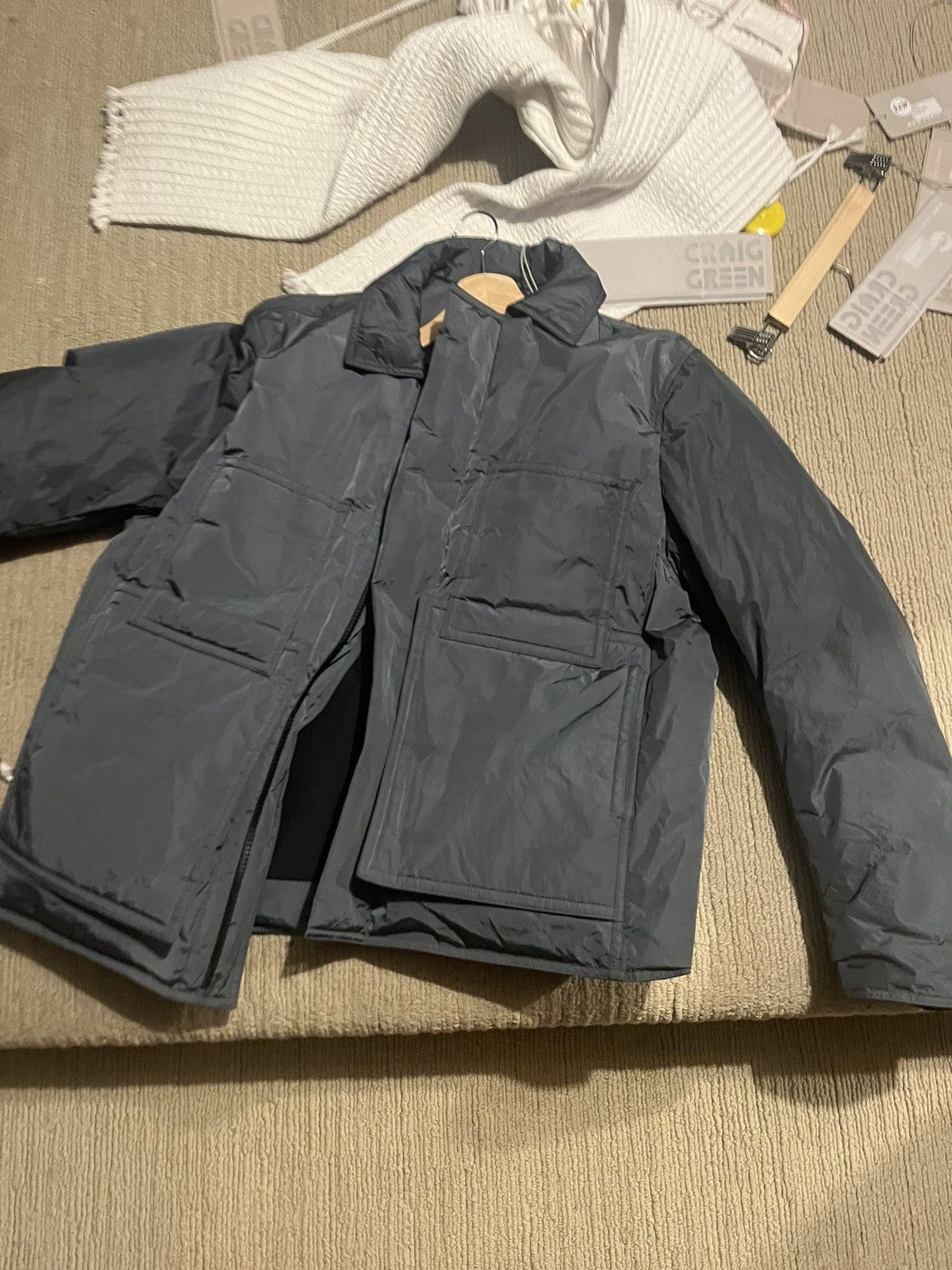 Craig Green AW18 crinkle down work jacket Size US M / EU 48-50 / 2 - 13 Thumbnail