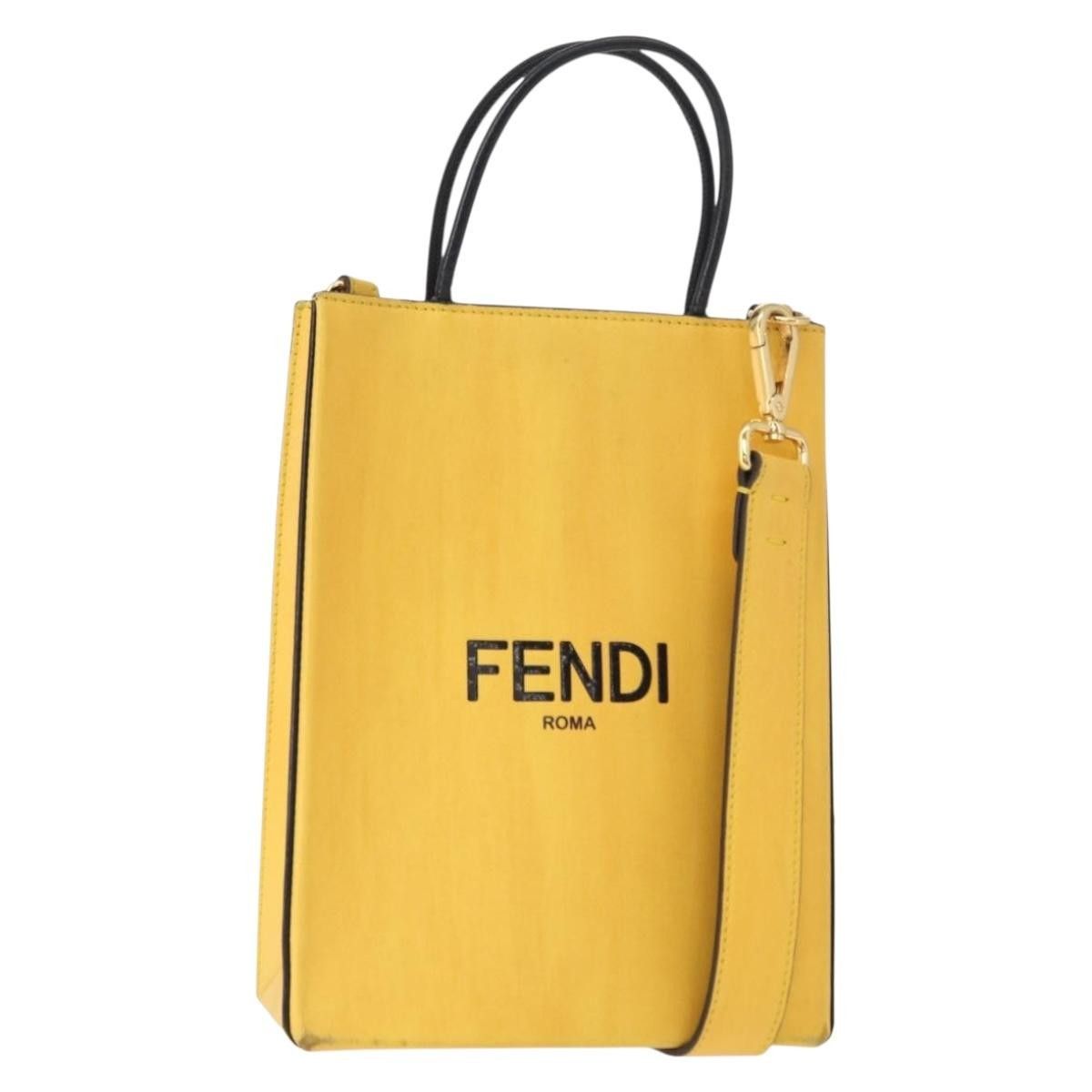 Fendi Fendi Pack Shopping Tote Leather Size ONE SIZE - 1 Thumbnail