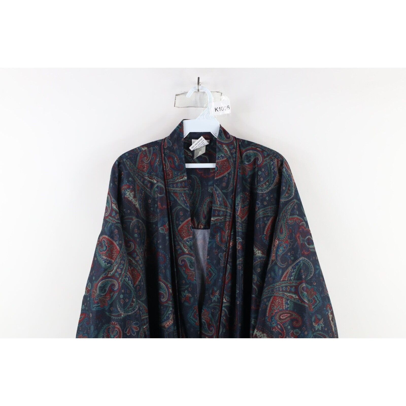 Vintage Vintage 90s Streetwear Rainbow Paisley Soft Cloth Bath Robe Size US L / EU 52-54 / 3 - 2 Thumbnail