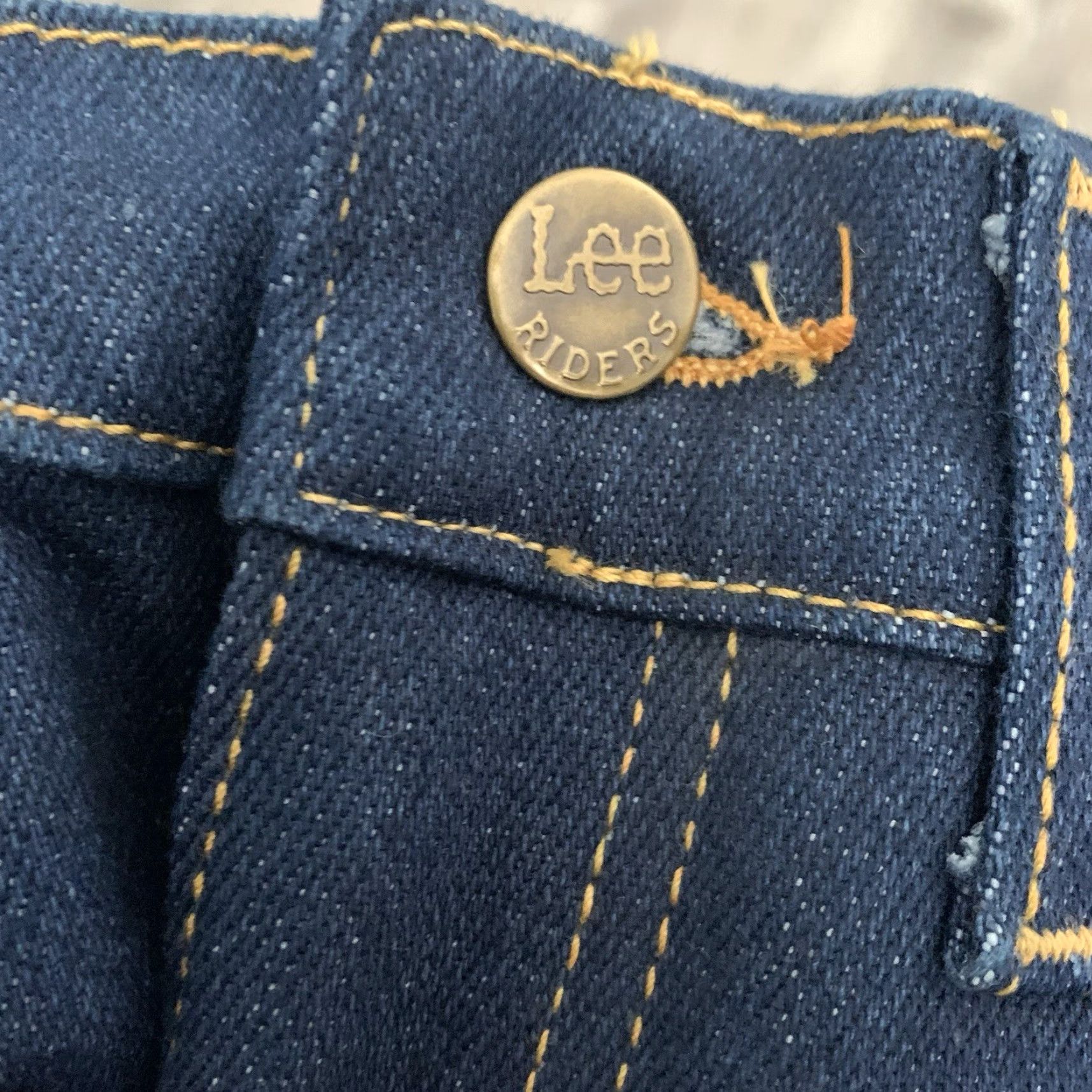 Lee NEW VINTAGE LEE RIDERS REGULAR FIT BOOT CUT DENIM JEANS LEATHER PATCH USA 30x36 Size US 30 / EU 46 - 4 Thumbnail