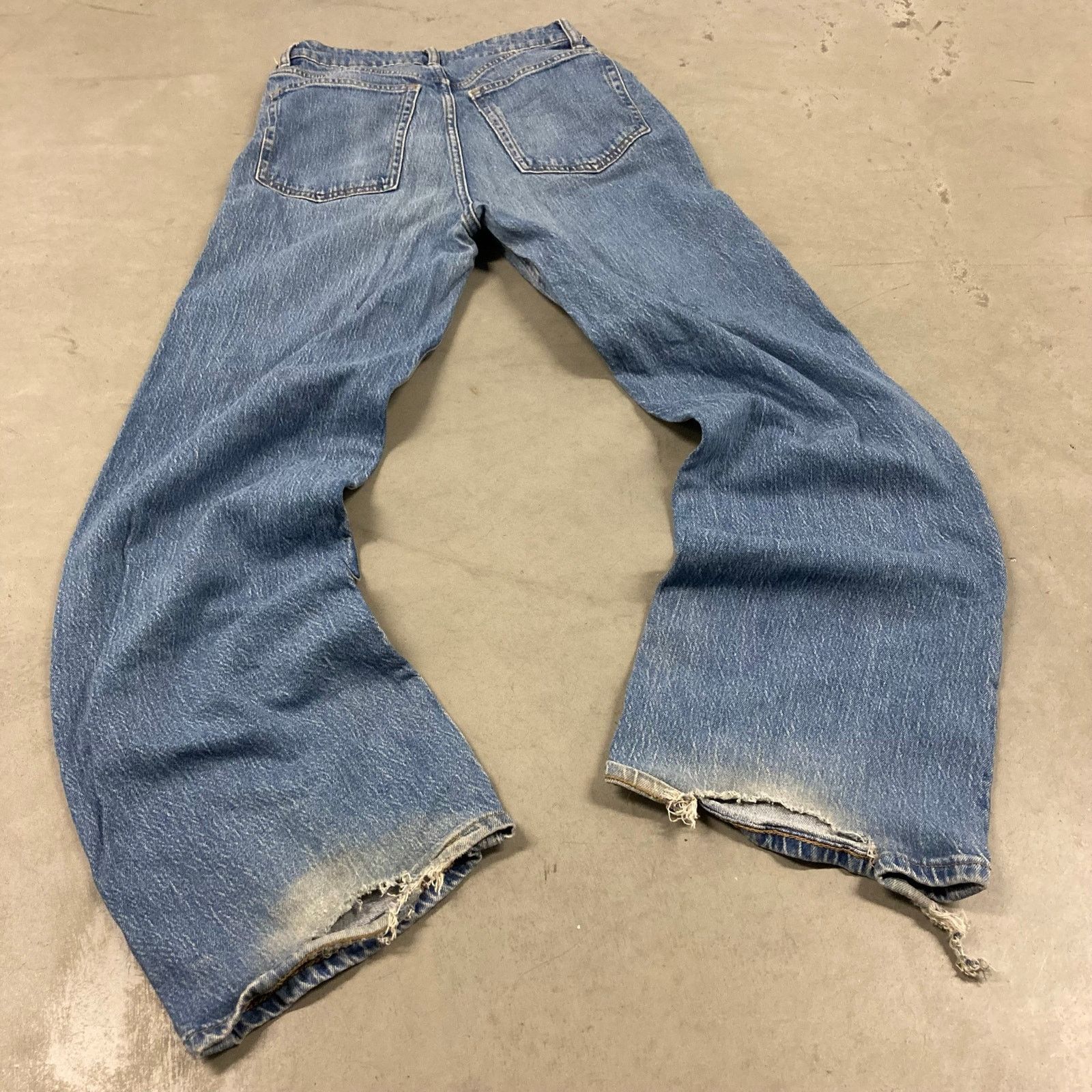 H&M × Vintage Y2K baggy H&M jeans 26x30 Size 28" / US 6 / IT 42 - 2 Thumbnail