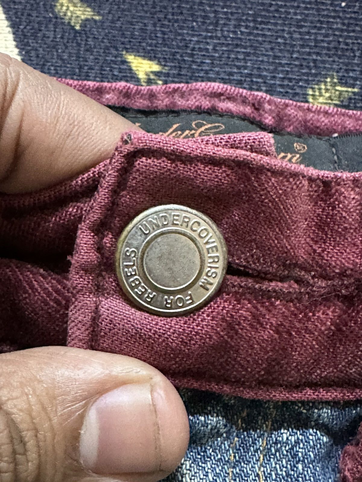 Undercover Vintage Undercover For Rebels Red Essence Faded Denim Size US 30 / EU 46 - 9 Thumbnail