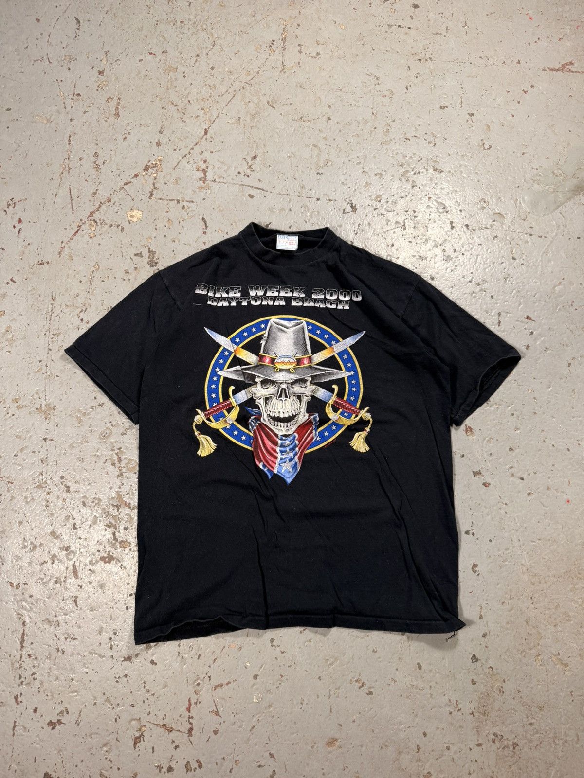 Vintage Vintage Bike week Skull Tee Size US L / EU 52-54 / 3 - 3 Thumbnail