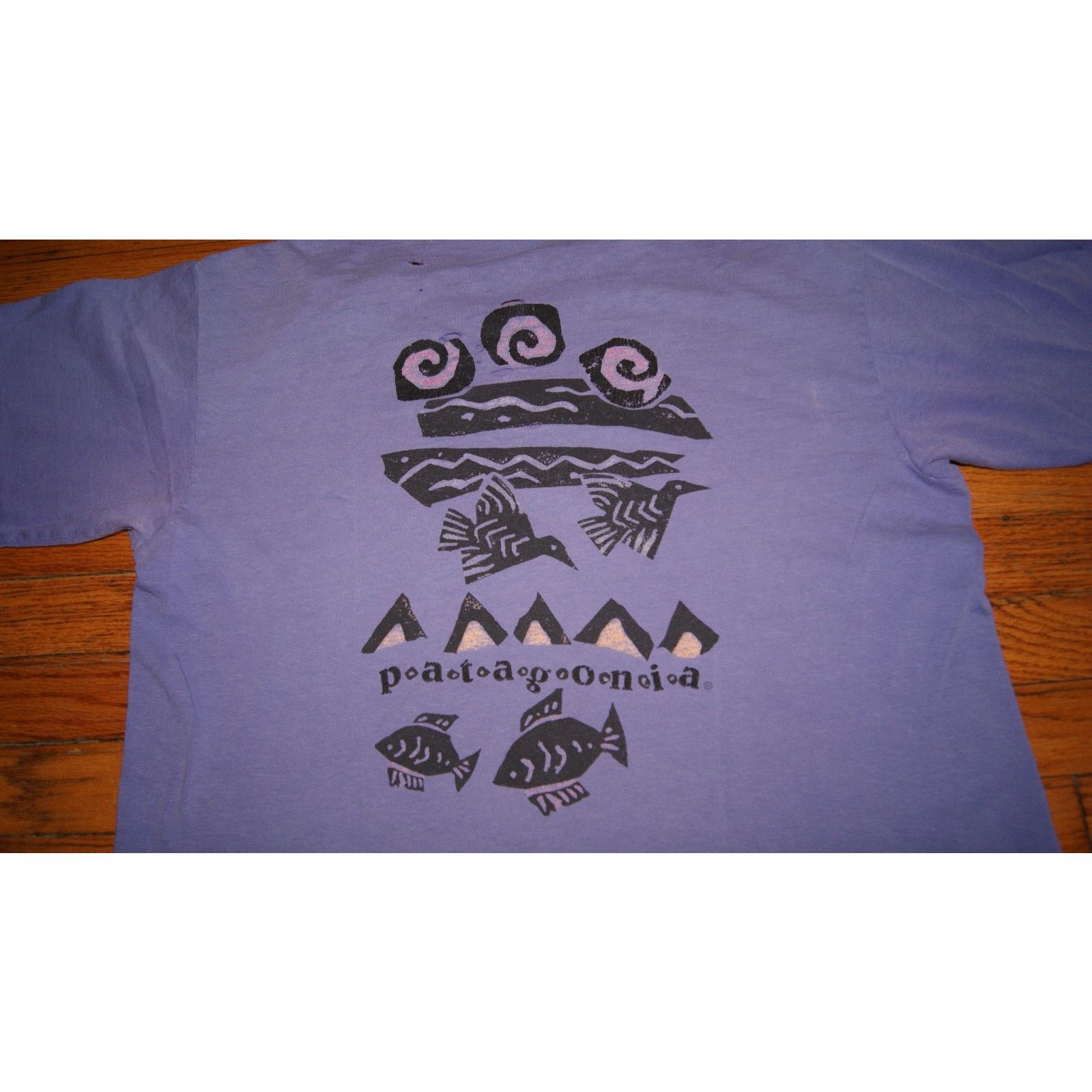 Patagonia VTG Patagonia Shirt Mens M 90s Art Native Animals Faded USA Size US M / EU 48-50 / 2 - 6 Thumbnail