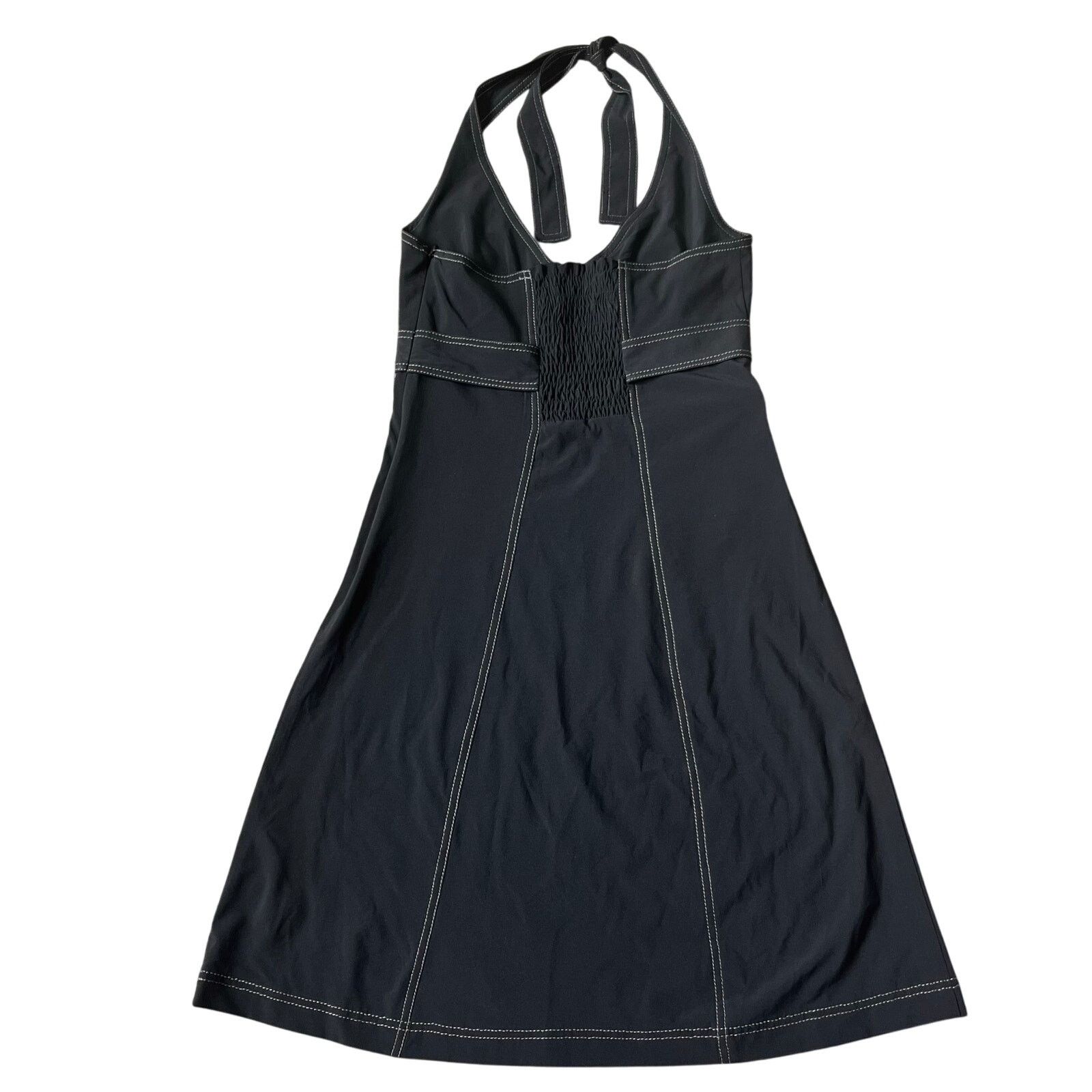 Athleta Pack Everywhere Black Halter Mini Dress Size XS - crrs.pl