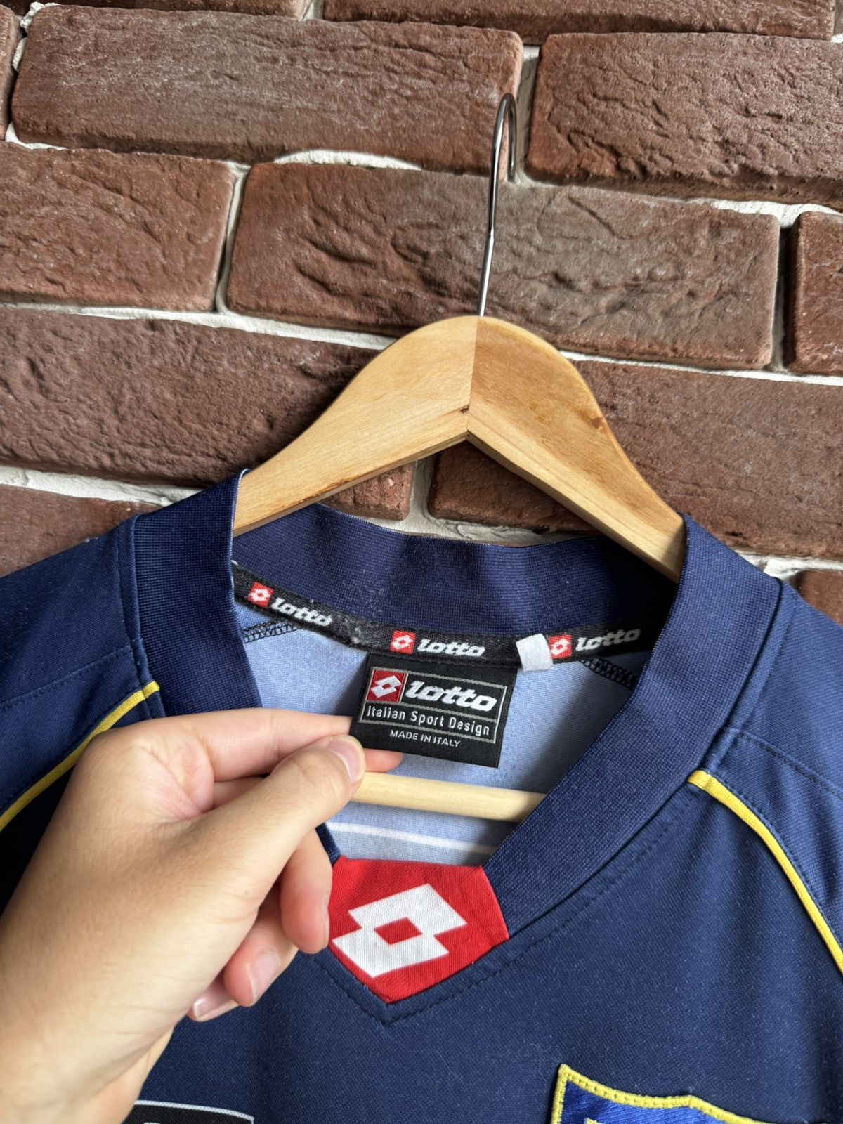 Vintage Lotto Chievo Verona vintage Italy soccer football jersey Size US S / EU 44-46 / 1 - 5 Thumbnail