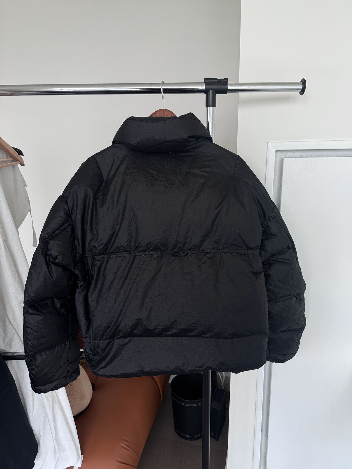 RECTO Recto Black Shining Down Jacket (w/ tags) Size US XL / EU 56 / 4 - 6 Thumbnail