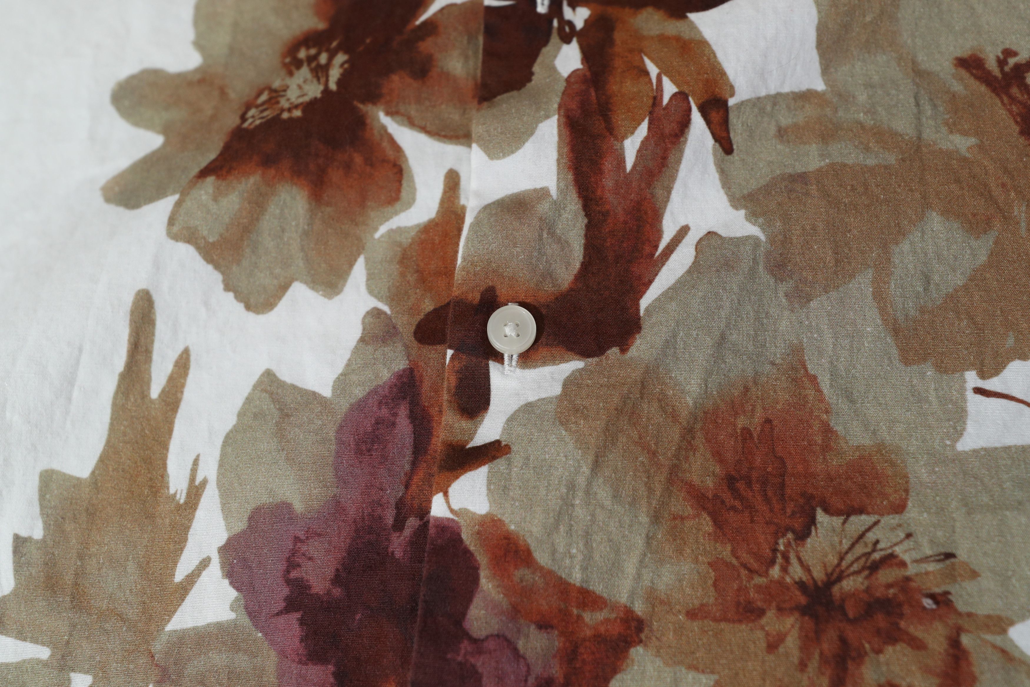 Express Express Slim Floral Graphic Stretch 1Mx Dress Shirt (M) Size US M / EU 48-50 / 2 - 7 Thumbnail