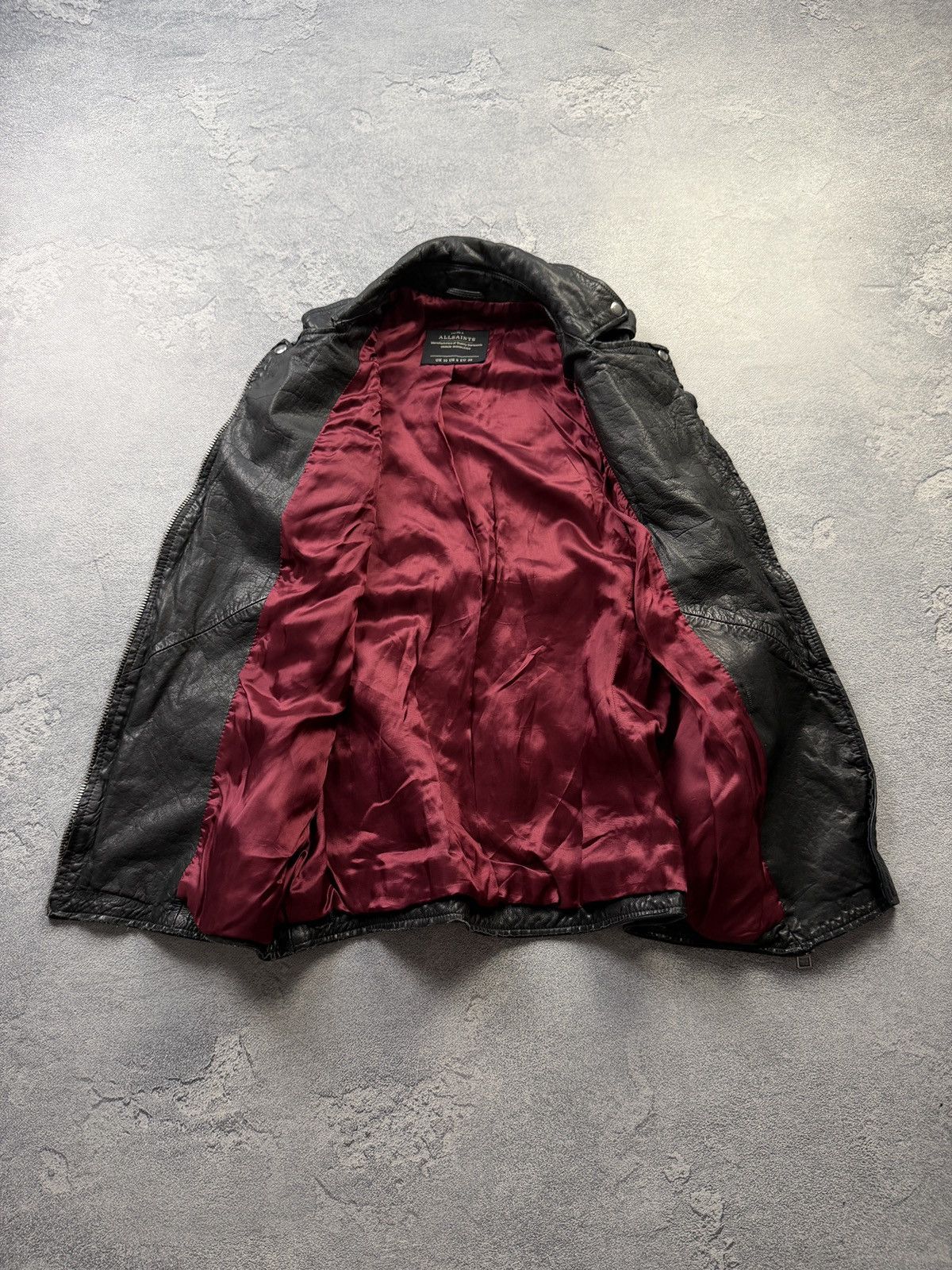 Allsaints Allsaints Leather Biker Vest Size US S / EU 44-46 / 1 - 10 Thumbnail