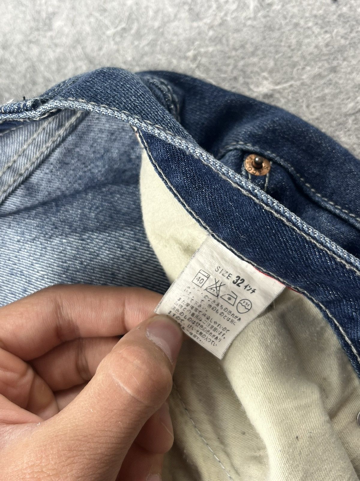 CLOT × Levi's Levi’s 505 x CLOT x DR Romanelli japan selvedge denim Size US 32 / EU 48 - 19 Thumbnail