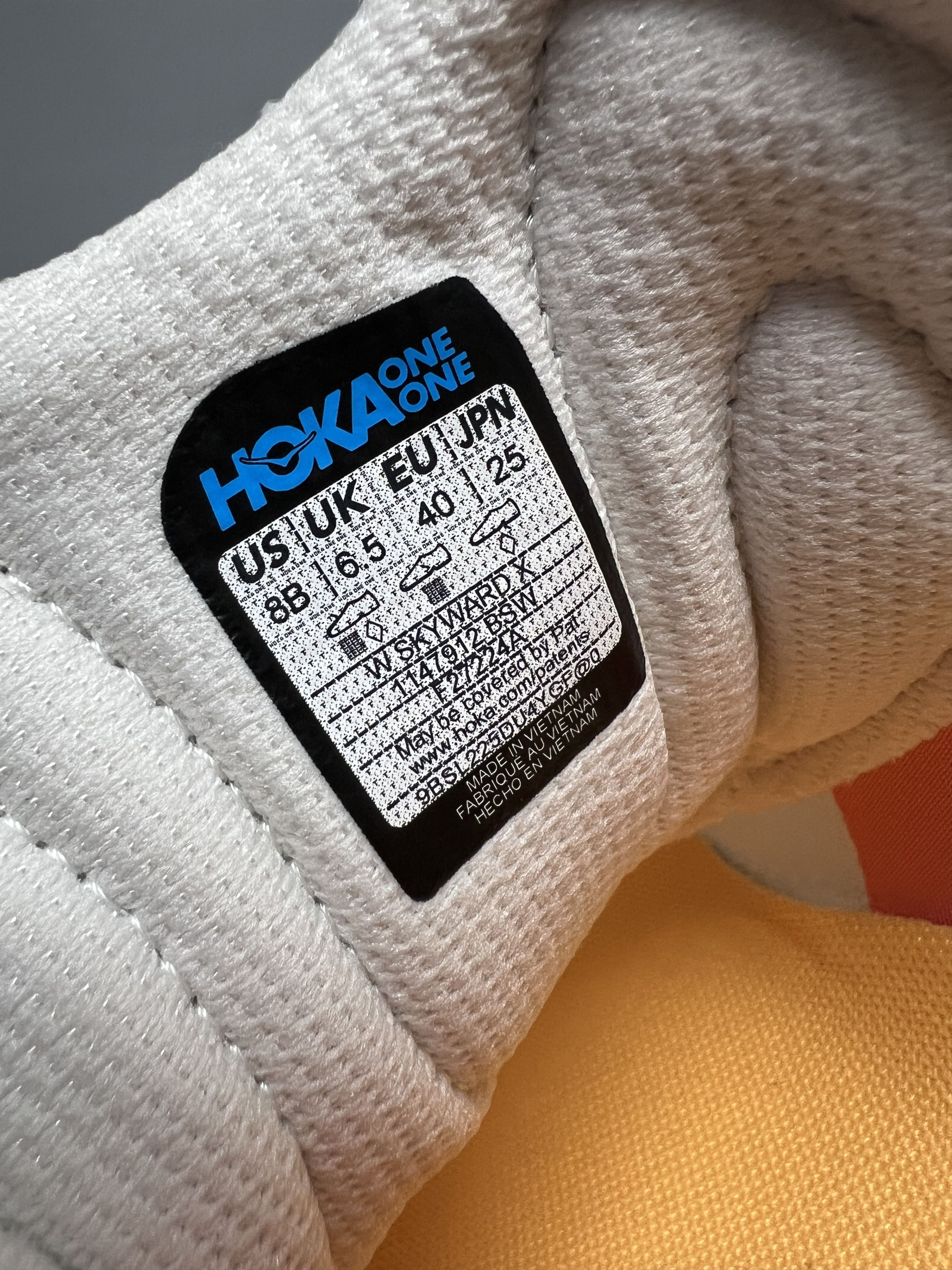 Hoka 8B Hoka Skyward X Women's Running Shoes 1147912-BSW Size US 8 / IT 38 - 17 Thumbnail