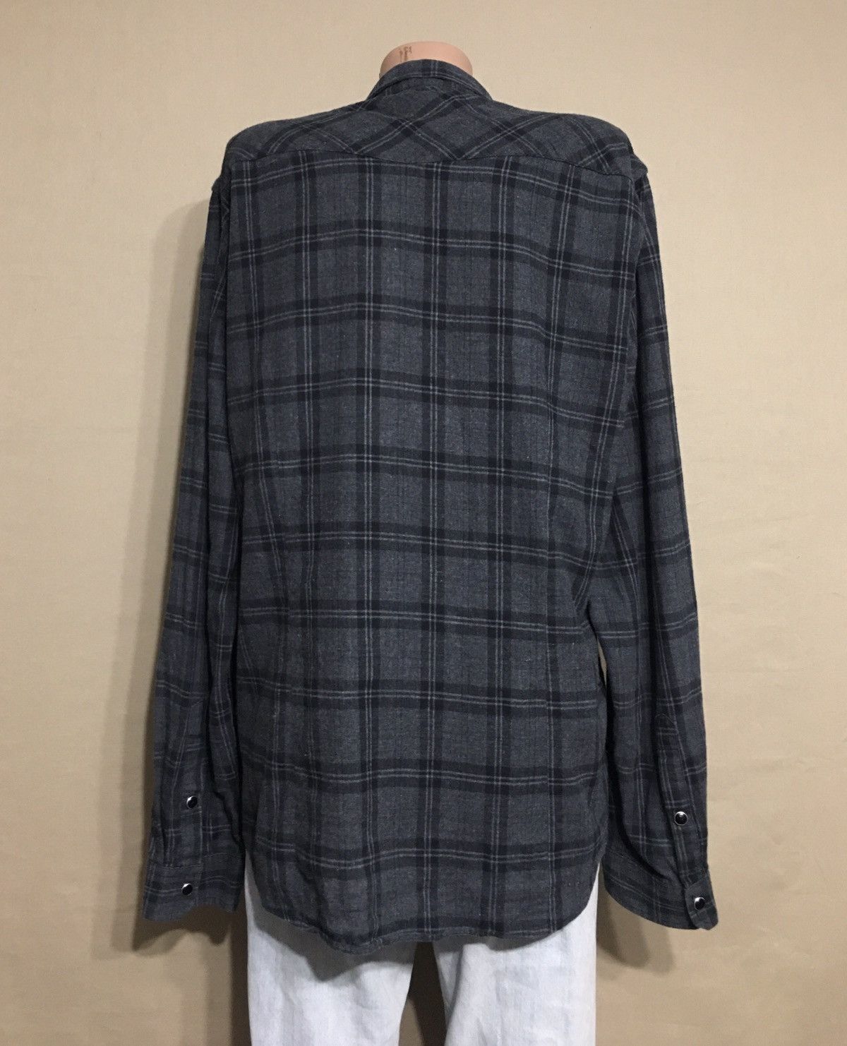 Sandro SANDRO Paris Plaid Check Cotton Womens Shirt XL Size XL / US 12-14 / IT 48-50 - 4 Thumbnail