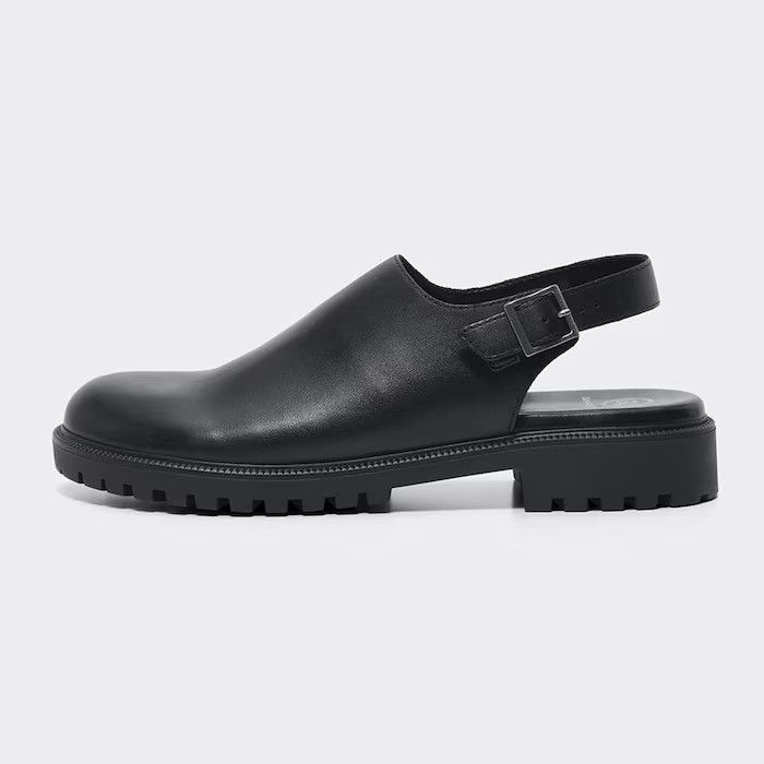 Undercover × GU Leather Clog Sandals