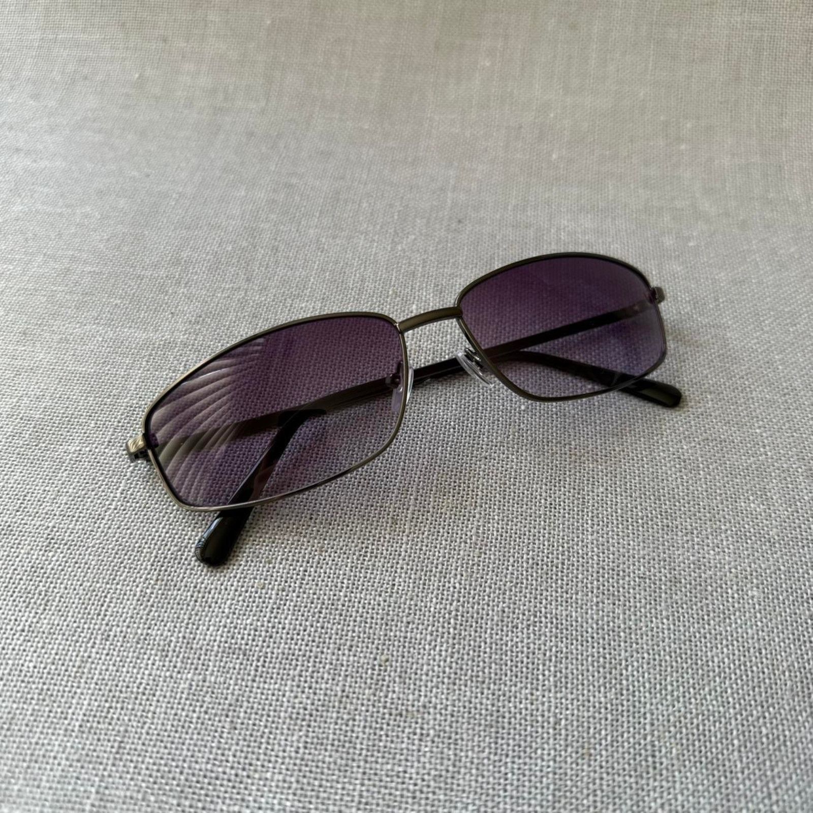 Other Purple frame aviator black sunglasses WMNS2 Size ONE SIZE - 5 Thumbnail