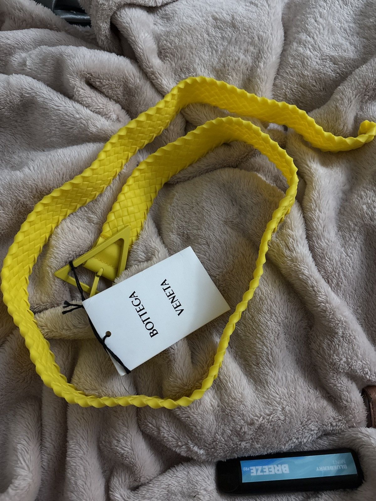 Bottega Veneta Bottega Veneta Intreccio Buckled Belt 90CM Size 30 - 1 Thumbnail
