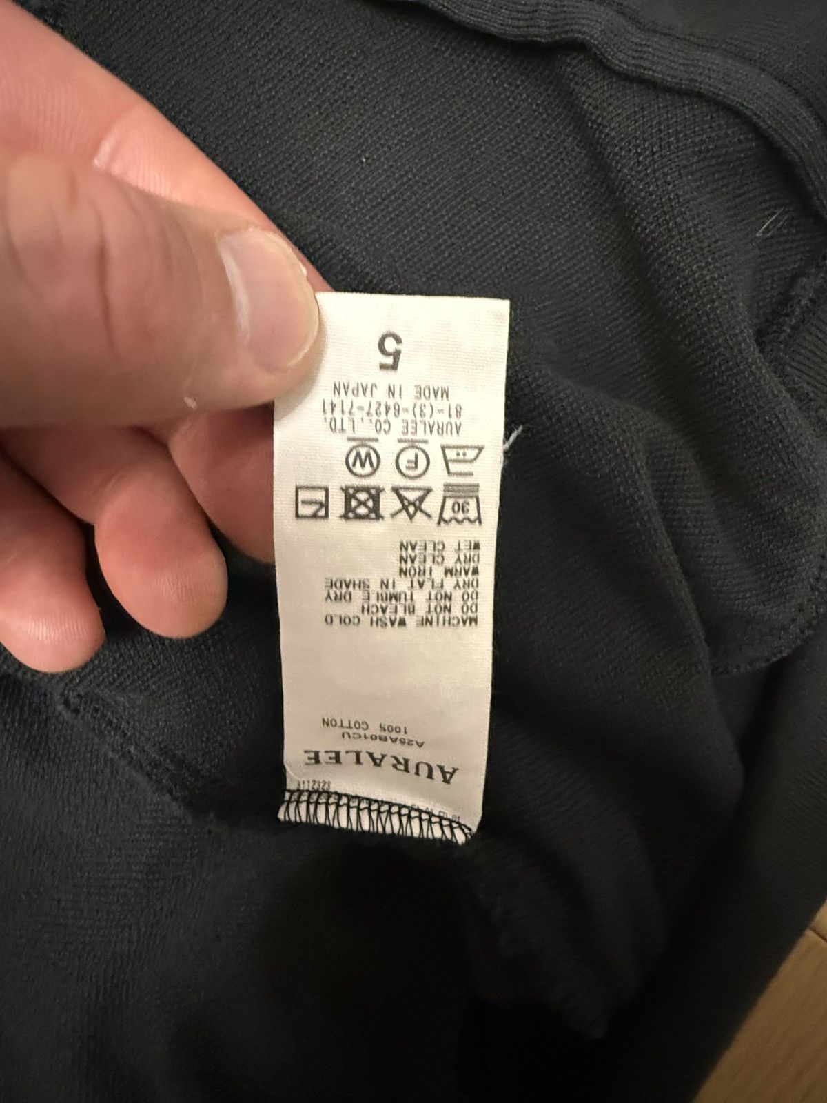 Auralee Auralee High-Jersey Zip SweatshirtTrack Jacket Size US XXL / EU 58 / 5 - 6 Thumbnail