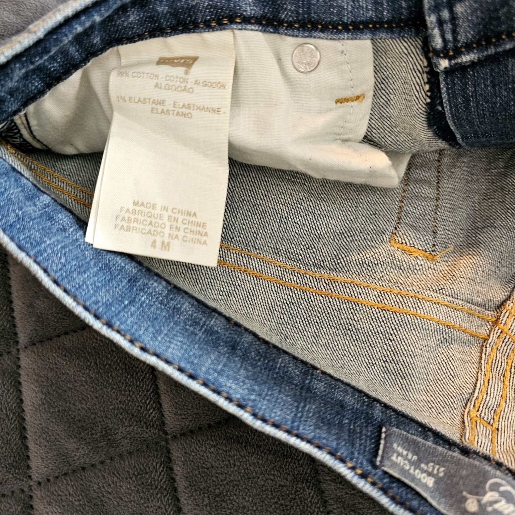 Levi's VINTAGE Levi's Jeans 515 Bootcut Mid Rise Size 4 Reg Blue Women Mens? (keep gender from department: Women) Size 27" / US 4 / IT 40 - 4 Thumbnail