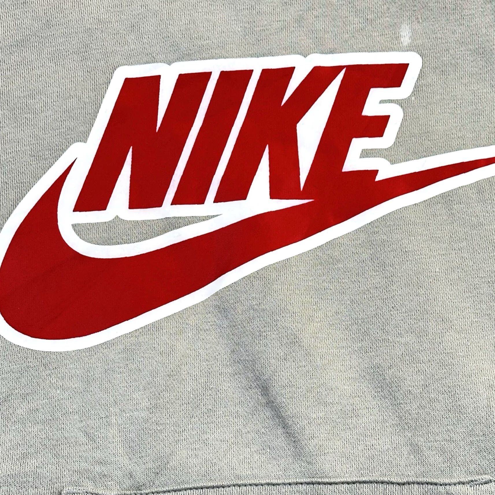 Nike Nike Pro Pullover Hoodie Small Beige Spellout Logo Kangaroo Pocket Mens Hoodie Size US S / EU 44-46 / 1 - 3 Thumbnail