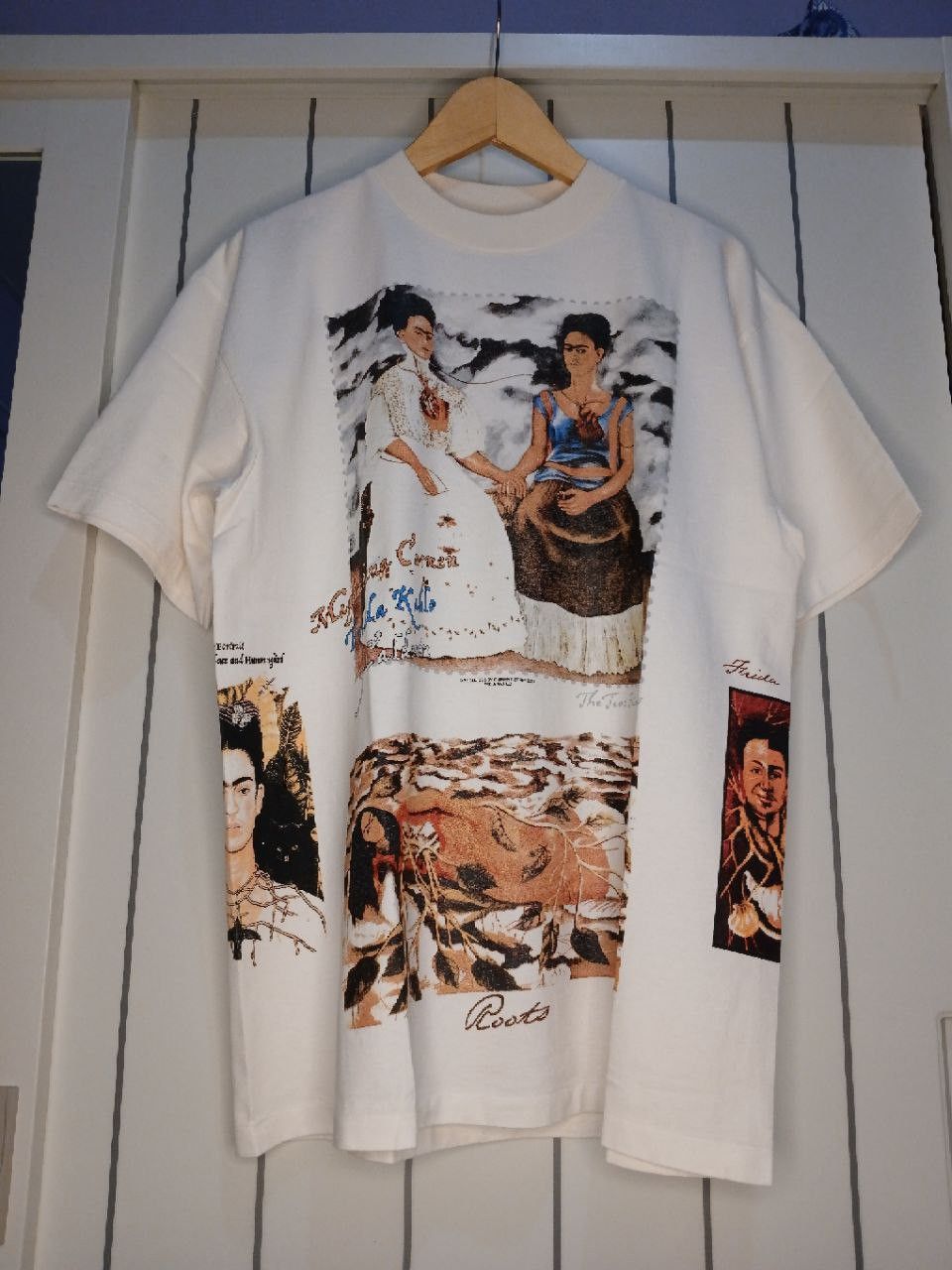 Vintage RARE FRIDA KAHLO ART GINSENG STRIP VINTAGE LIMITED BOOTLEG Size US L / EU 52-54 / 3 - 1 Thumbnail