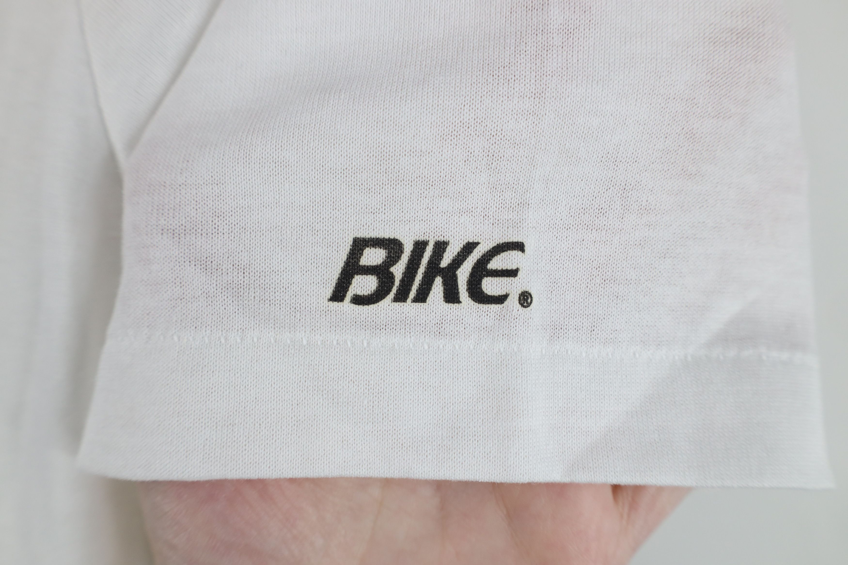 Vintage Deadstock Vintage 90s Bike Baseball Henley T-Shirt White USA Size US S / EU 44-46 / 1 - 4 Thumbnail